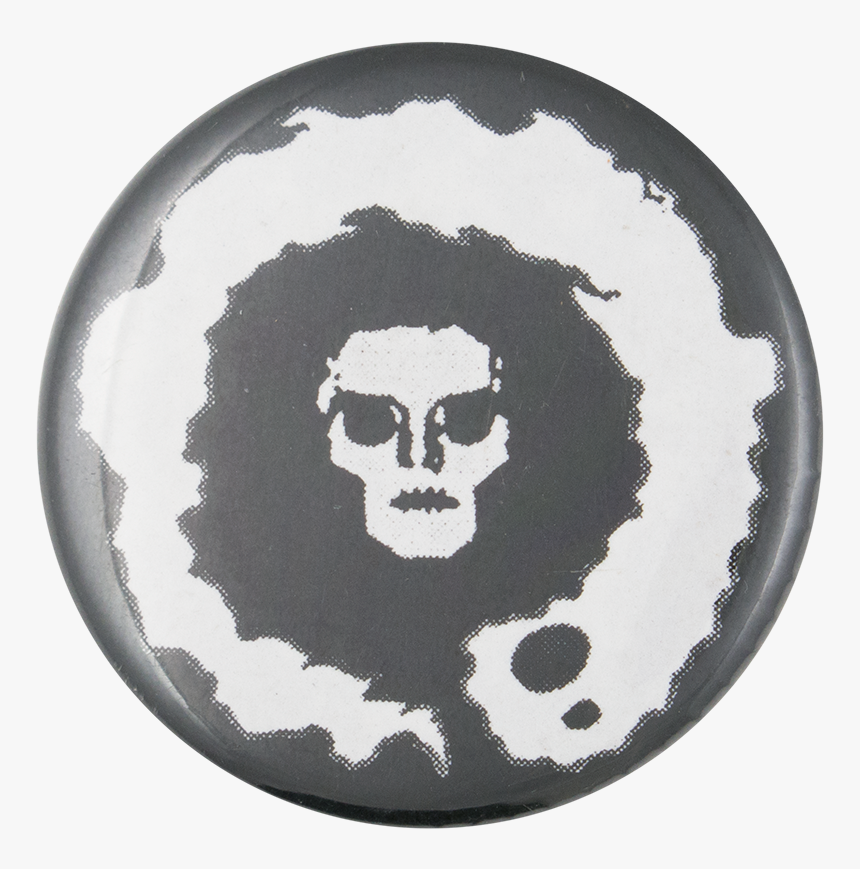 White Skull Face Art Button Museum - Skull, HD Png Download, Free Download