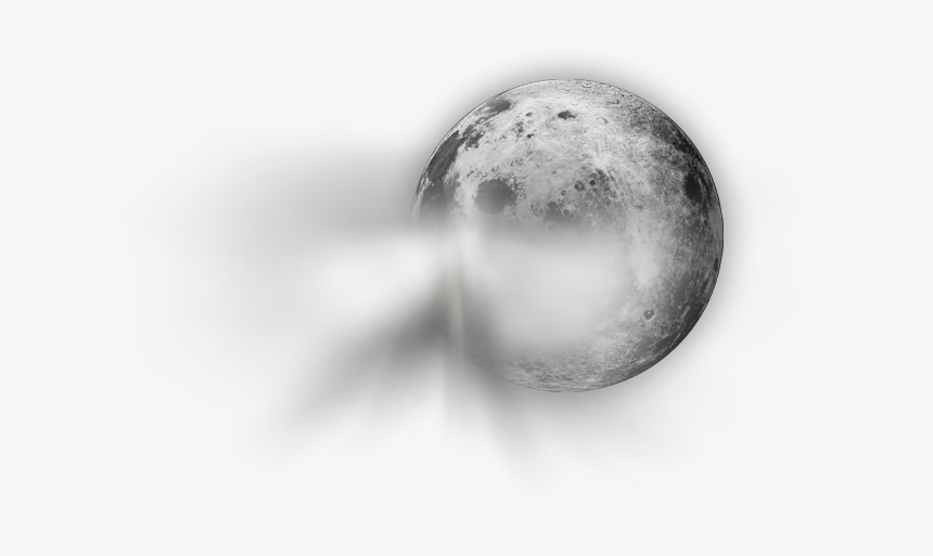 Foggy Moon Png, Transparent Png, Free Download