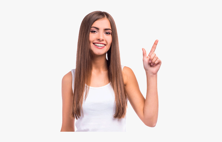 Sonrisa Con Brackets Png, Transparent Png, Free Download