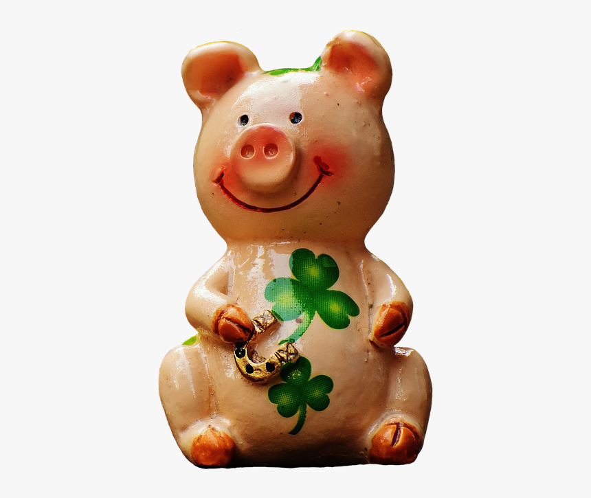 Lucky Pig, Luck, Pig, Funny, Piglet, Lucky Charm, Cute - Lucky Year Of The Pig, HD Png Download, Free Download