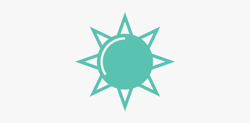 Sunbeam Icon-01 - Eight Pointed Star, HD Png Download, Free Download