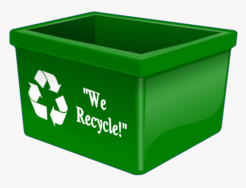 Transparent Recycle Clip Art - Recycle Bin Transparent Background, HD Png Download, Free Download