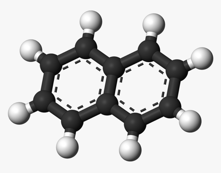 Naphthalene 3d Balls - Carboxylic Acid 3d Structure, HD Png Download, Free Download