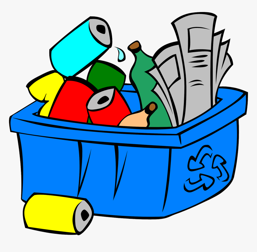 Pin Recycle Bin To Taskbar - Recyclable Materials Clipart, HD Png Download, Free Download