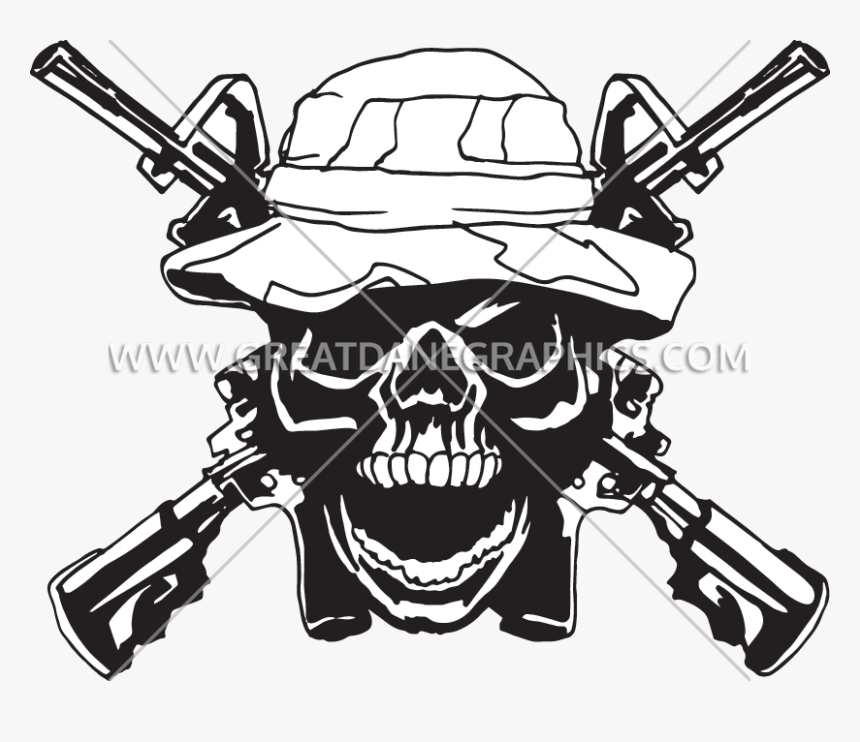 Transparent Gun Clip Art - Army Rangers Transparent Background, HD Png Download, Free Download
