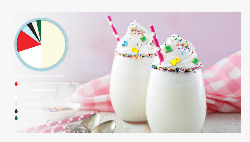 Lucky Charms Shake - Dessert, HD Png Download, Free Download