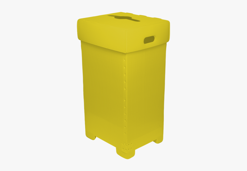 Plastic Recycling Bin With Lid - Plastic, HD Png Download, Free Download