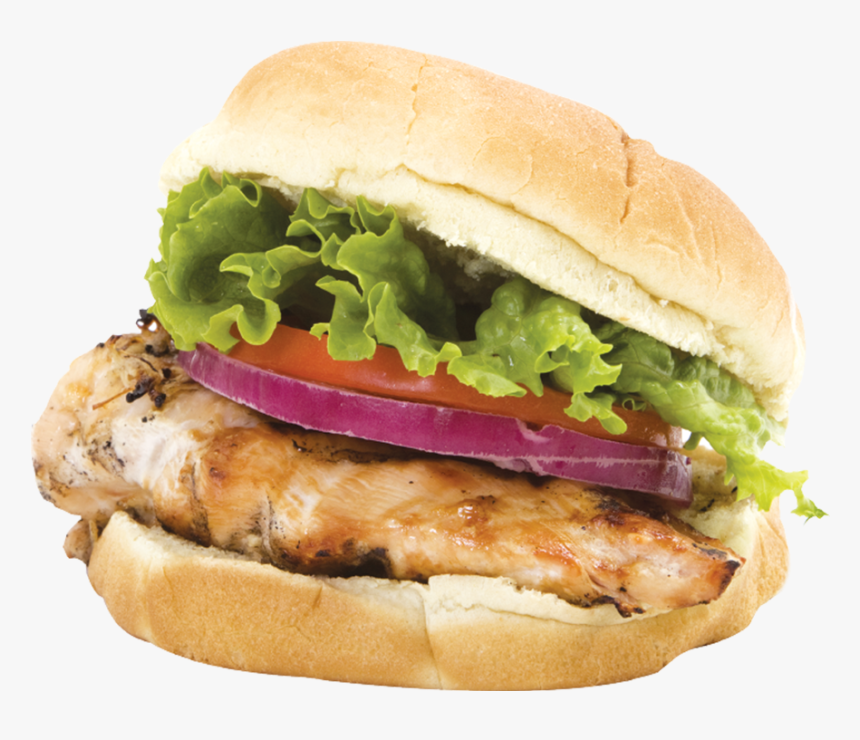 Grilled Chicken Sand - Chicken Sandwich, HD Png Download, Free Download
