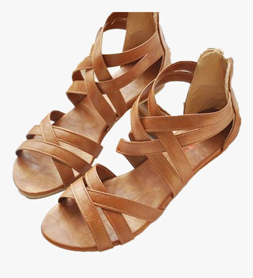 Sandal Png Transparent Image - Brown Sandals For Women, Png Download, Free Download