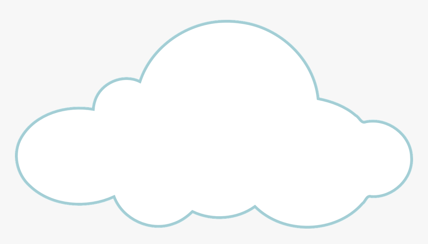 Cloud Template Free Printable, HD Png Download, Free Download