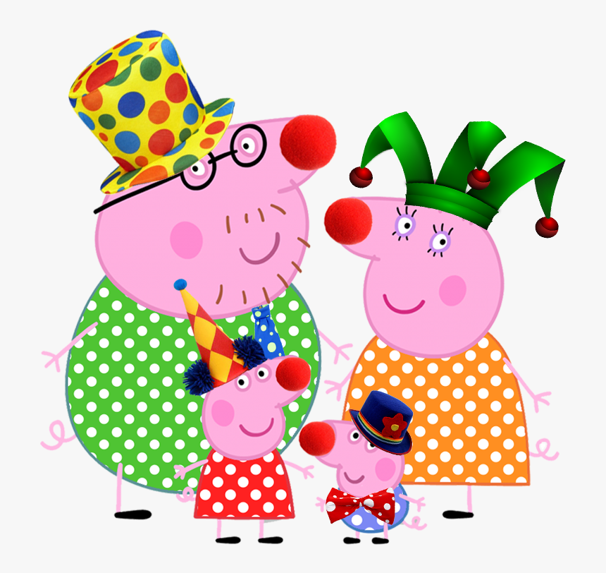 Peppa Pig Circus Clown, HD Png Download, Free Download