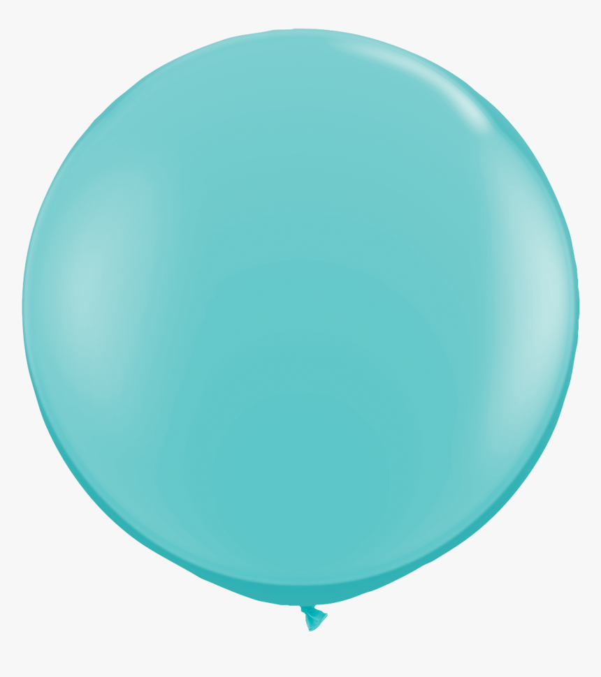 Caribbean Blue - Balloon Round, HD Png Download, Free Download