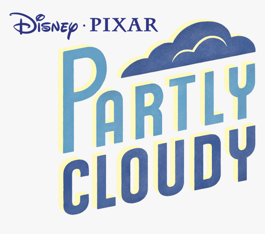 Partly Cloudy Pixar Dvd , Png Download - Partly Cloudy Pixar Logo, Transparent Png, Free Download