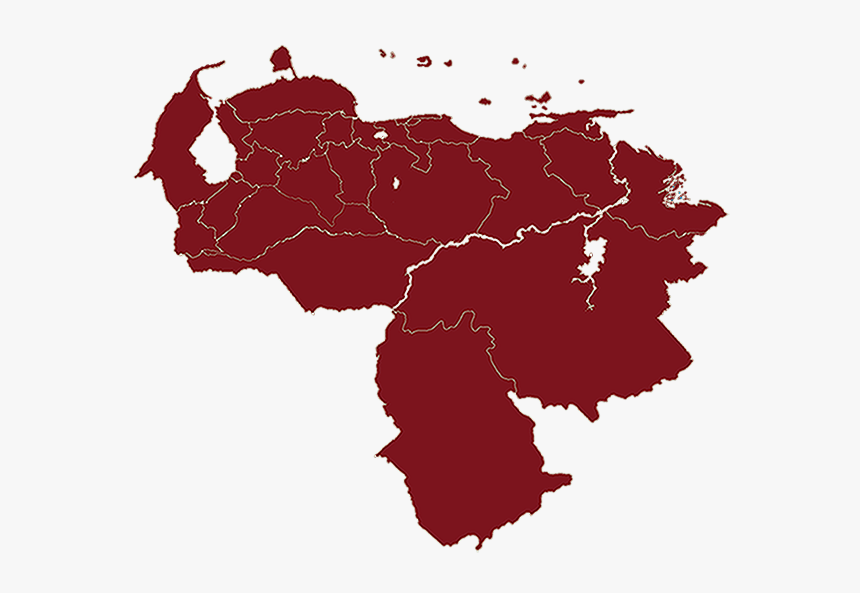Venezuela Map Black And White, HD Png Download, Free Download