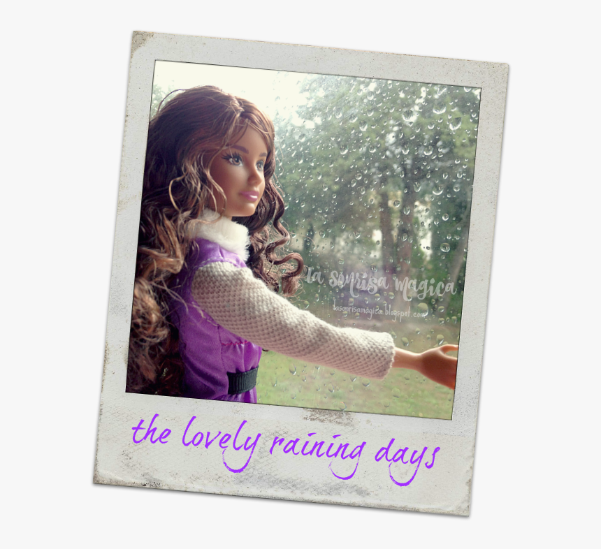 Lágrimas De Lluvia The Lovely Raining Days - Picture Frame, HD Png Download, Free Download