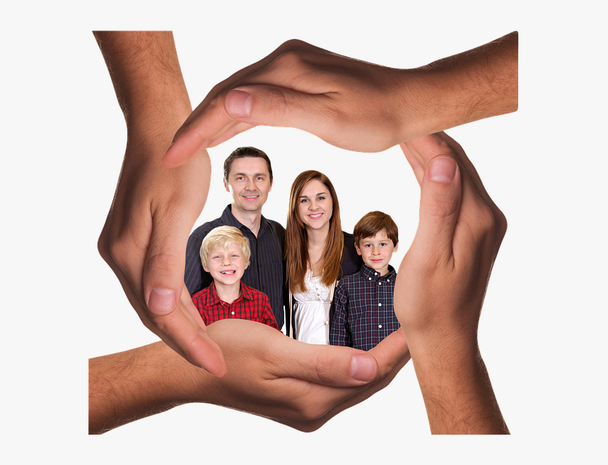 Hands, Protect, Protection, Father, Family, Child - Nuclear Family, HD Png Download, Free Download