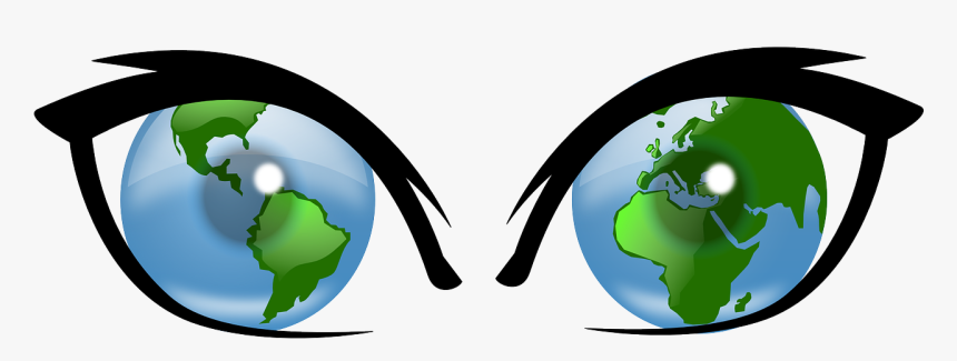 Ojos Extranjeros - Globe Clip Art, HD Png Download, Free Download