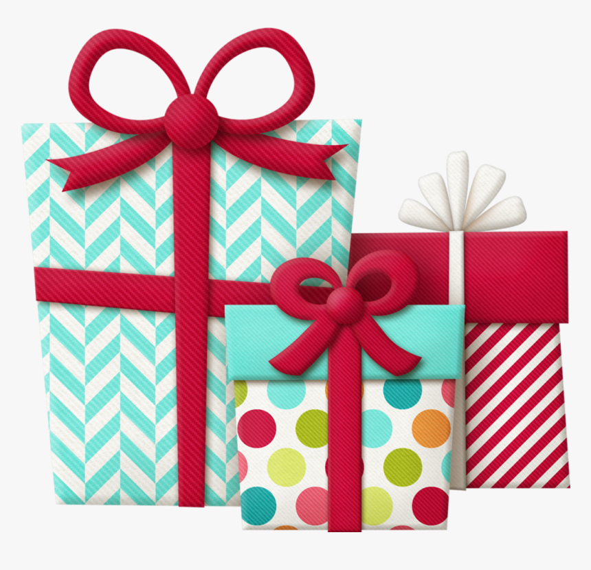 Christmas Presents Teal Clipart, HD Png Download, Free Download