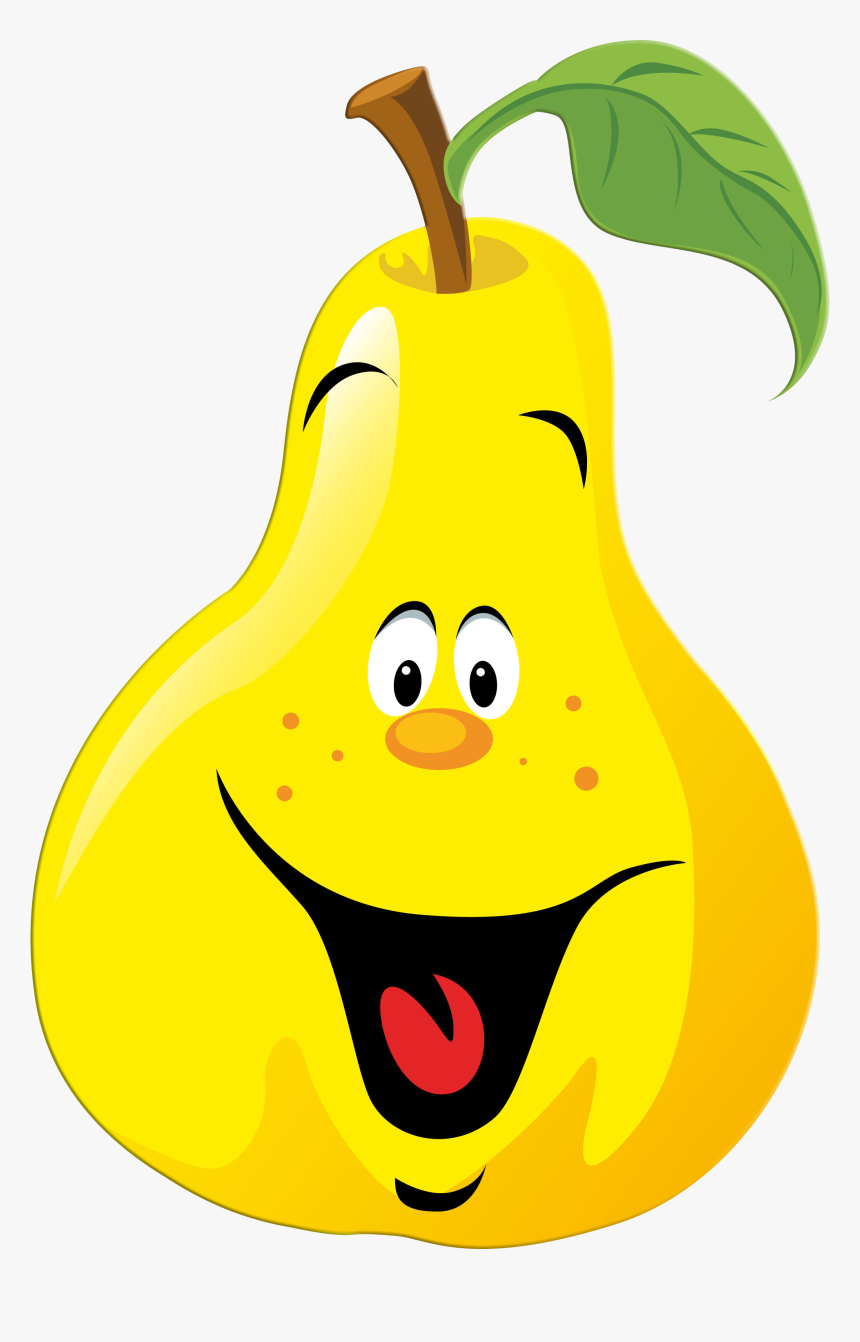 Clipart Dibujos De Frutas - Cartoon Fruits Clipart, HD Png Download, Free Download