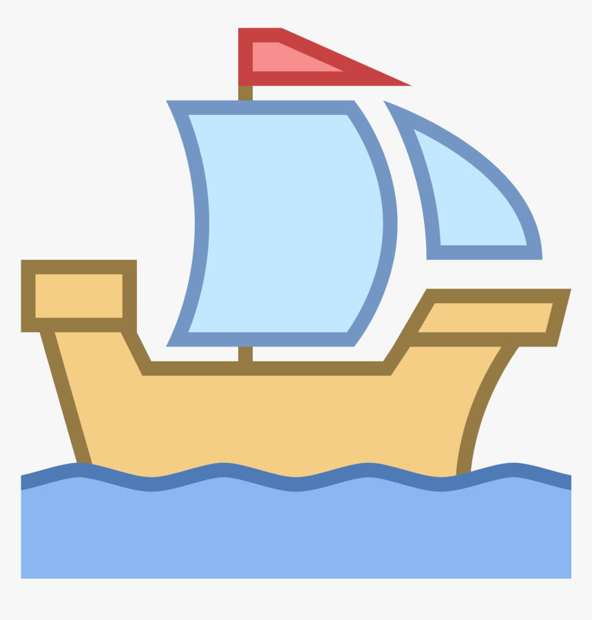 Historic Ship Icon, HD Png Download, Free Download