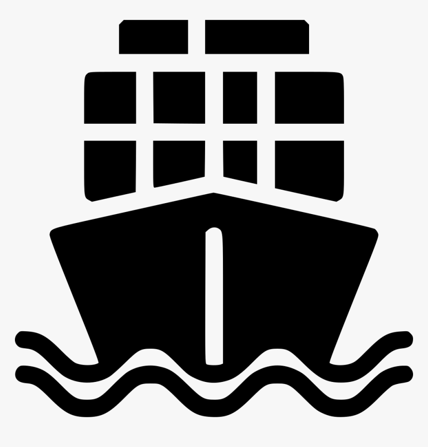 Cargo Svg Free Download - Cargo Ship Icon Png, Transparent Png, Free Download