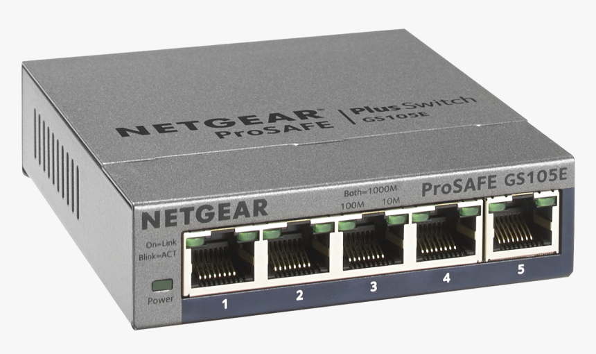 Router - Netgear Gs105ev2, HD Png Download, Free Download