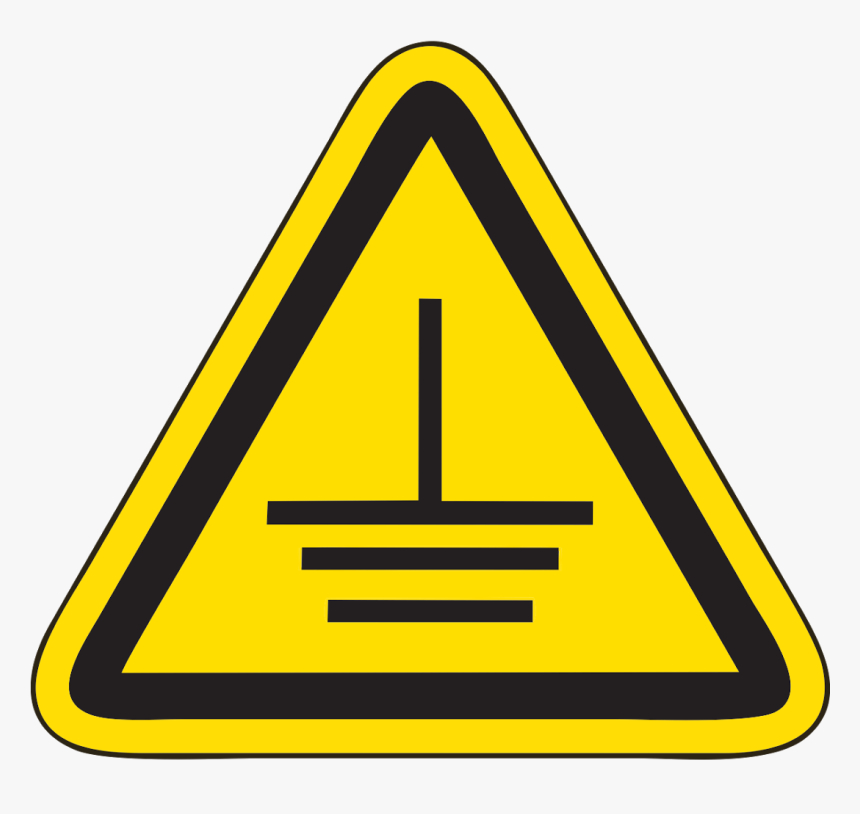 Electrical Grounding Earth Logo Vector - Laser Danger Sign, HD Png Download, Free Download