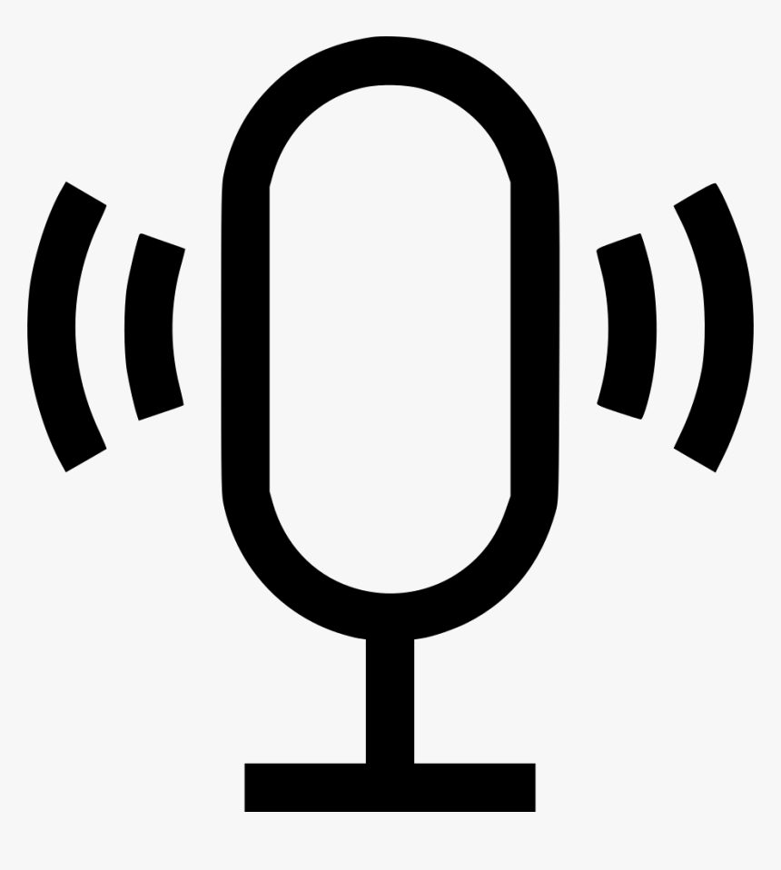 Recording Speech Recognization Voice Recorder Input - Voice Record Png, Transparent Png, Free Download