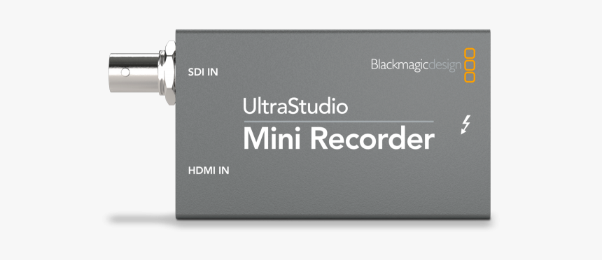 Ultrastudio Minirecorder Front Rgb - Blackmagic Mini Recorder, HD Png Download, Free Download