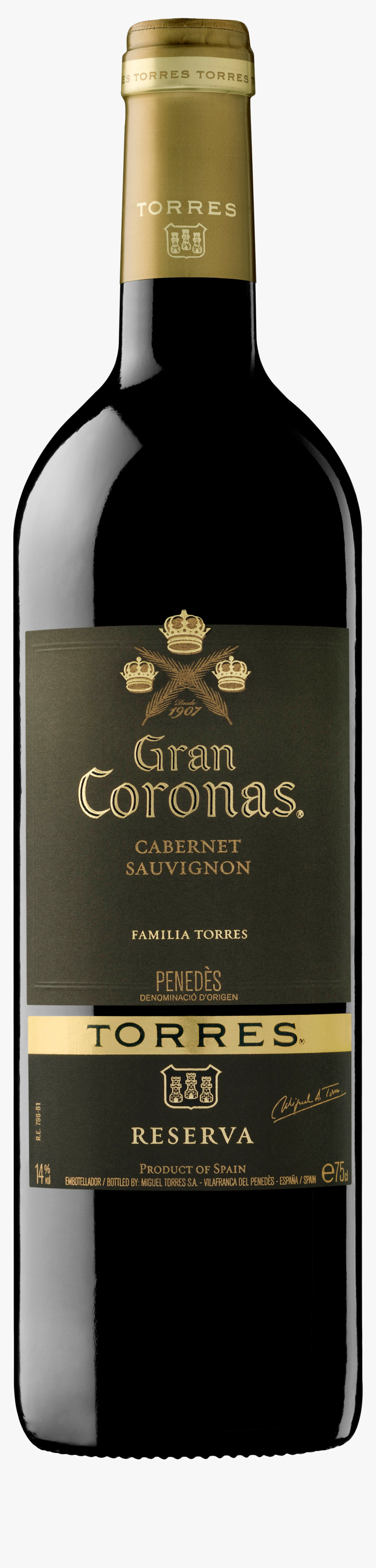 Transparent Coronas Png - Torres Gran Coronas Reserva Cabernet Sauvignon, Png Download, Free Download