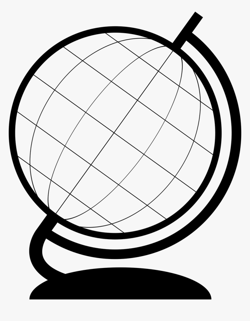 Earth Globe Planet Free Photo - Globe Outline, HD Png Download, Free Download