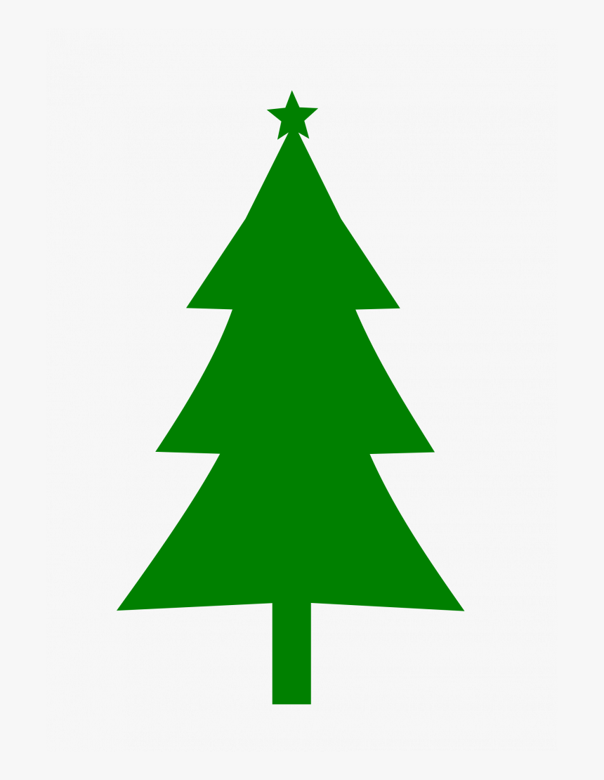 Transparent Christmas Treeclipart - Christmas Tree Silhouette Png, Png Download, Free Download