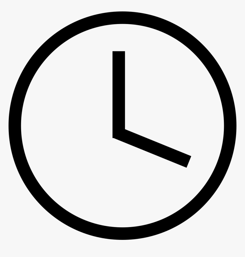 Transparent Time Clock Png - Time Vector Icon Png, Png Download, Free Download