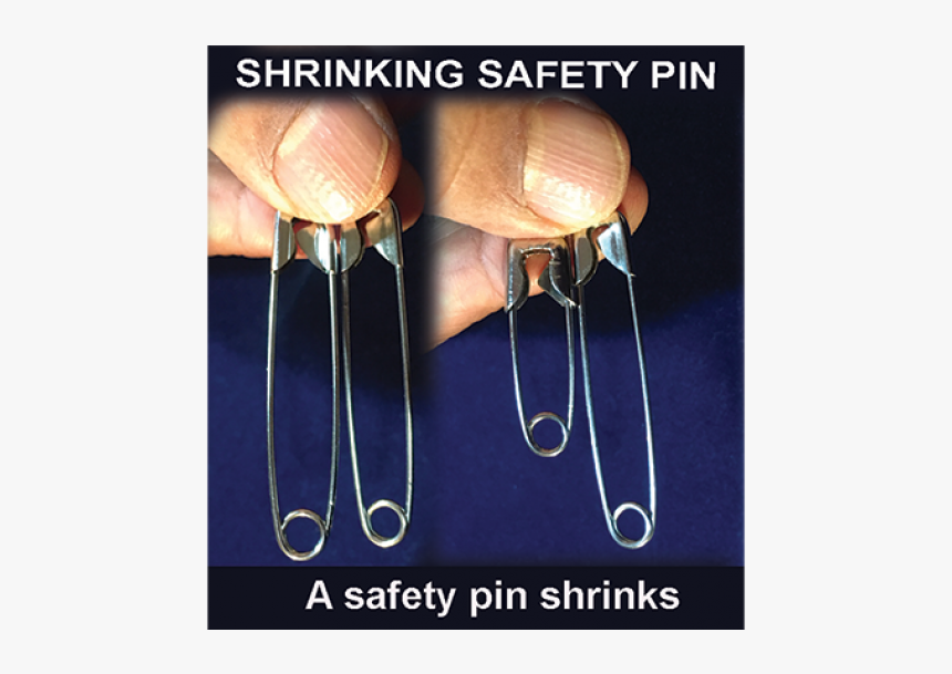 Shrinking Safety Pin - Earrings, HD Png Download, Free Download