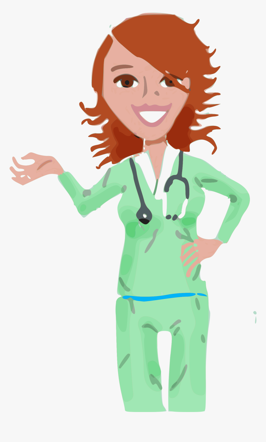 medical receptionist clipart