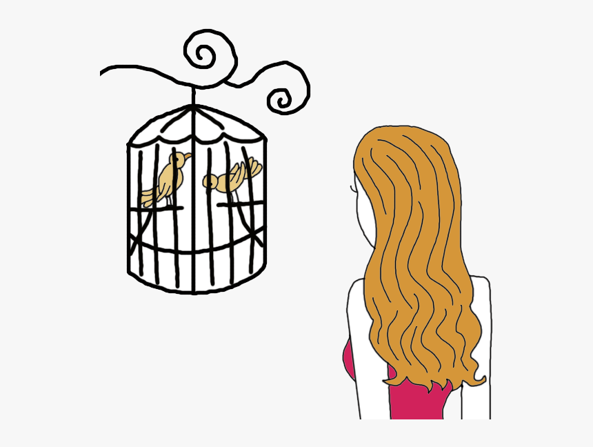 Birds In A Cage Tea Leaf Readings - Aviary Clipart, HD Png Download, Free Download