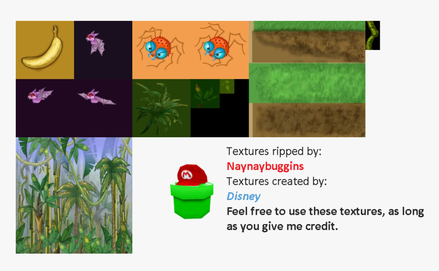 Clip Art Jungle Texture - Toontown Online Textures, HD Png Download, Free Download