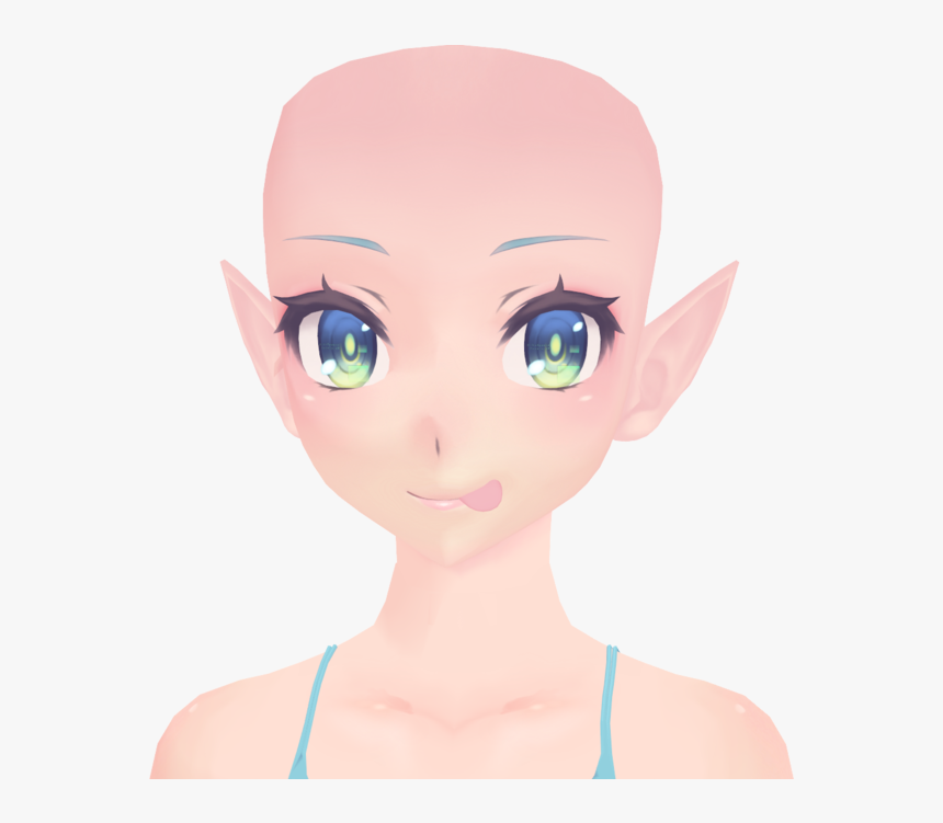 Elf Ears Png - Mmd Elf Ears Dl, Transparent Png, Free Download