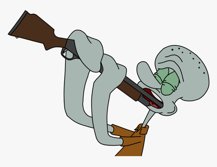 Clip Royalty Free Clarinet Clipart Squidward - Squidward Clarinet Clipart, HD Png Download, Free Download