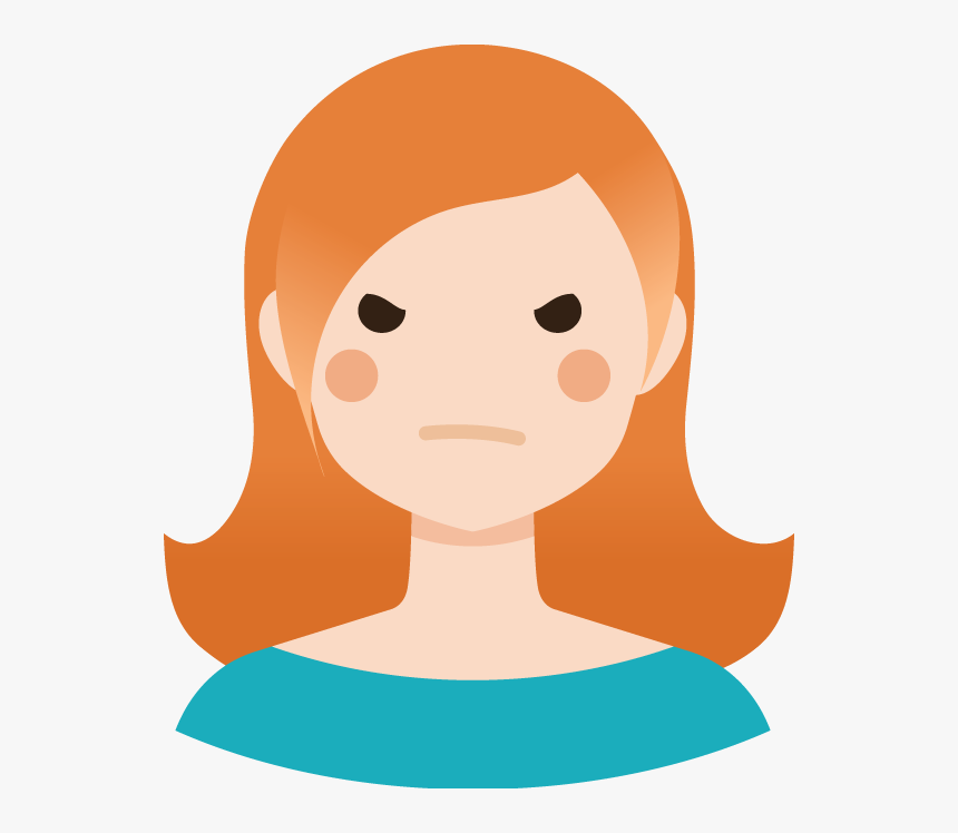 A Young Person Looking Angry, HD Png Download, Free Download