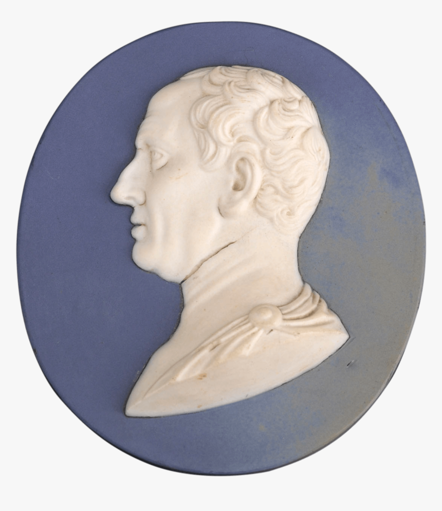 Wedgwood & Bentley Blue Jasper Medallion Of Solon - Bust, HD Png Download, Free Download