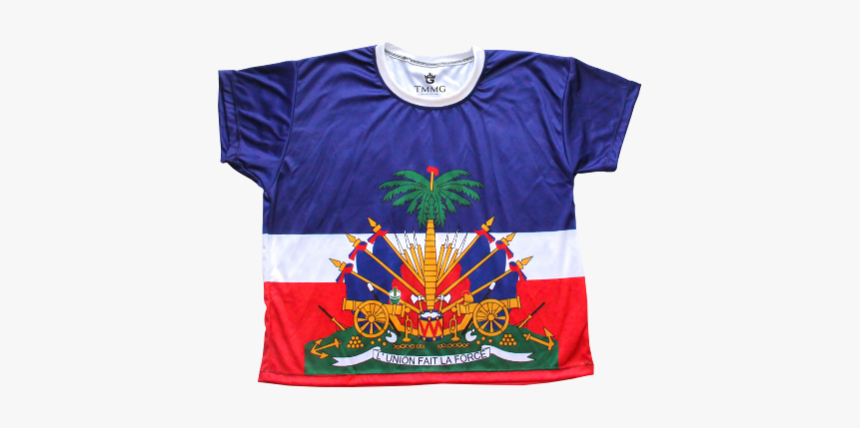 Tmmg Haitian Flag Crop Top - Shirt Haitian Flag Crop Top, HD Png Download, Free Download