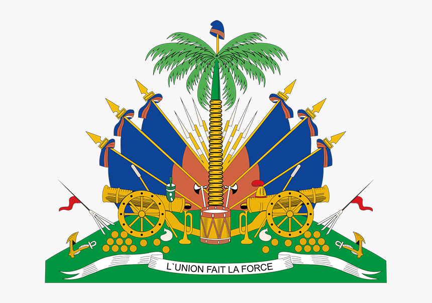 Haiti Flag Coat Of Arms Of Haiti - Haiti Coat Of Arms Png, Transparent Png, Free Download