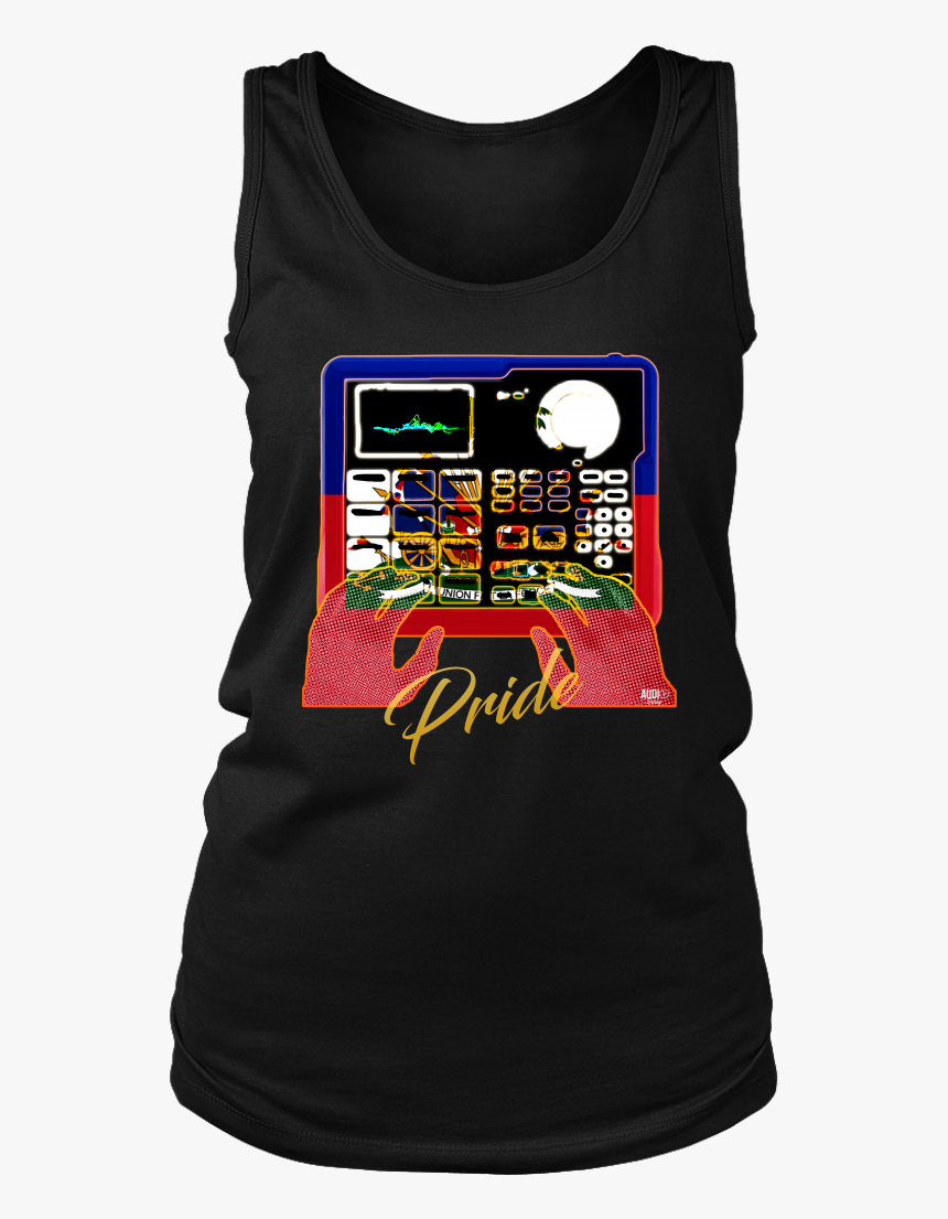 Haitian Flag Beatmaker Ladies Tank Top - Active Tank, HD Png Download, Free Download