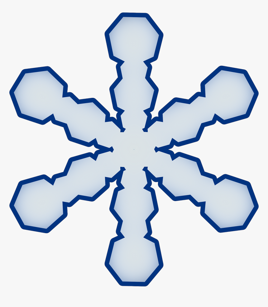 Snowflake Icy Snow Free Photo, HD Png Download, Free Download