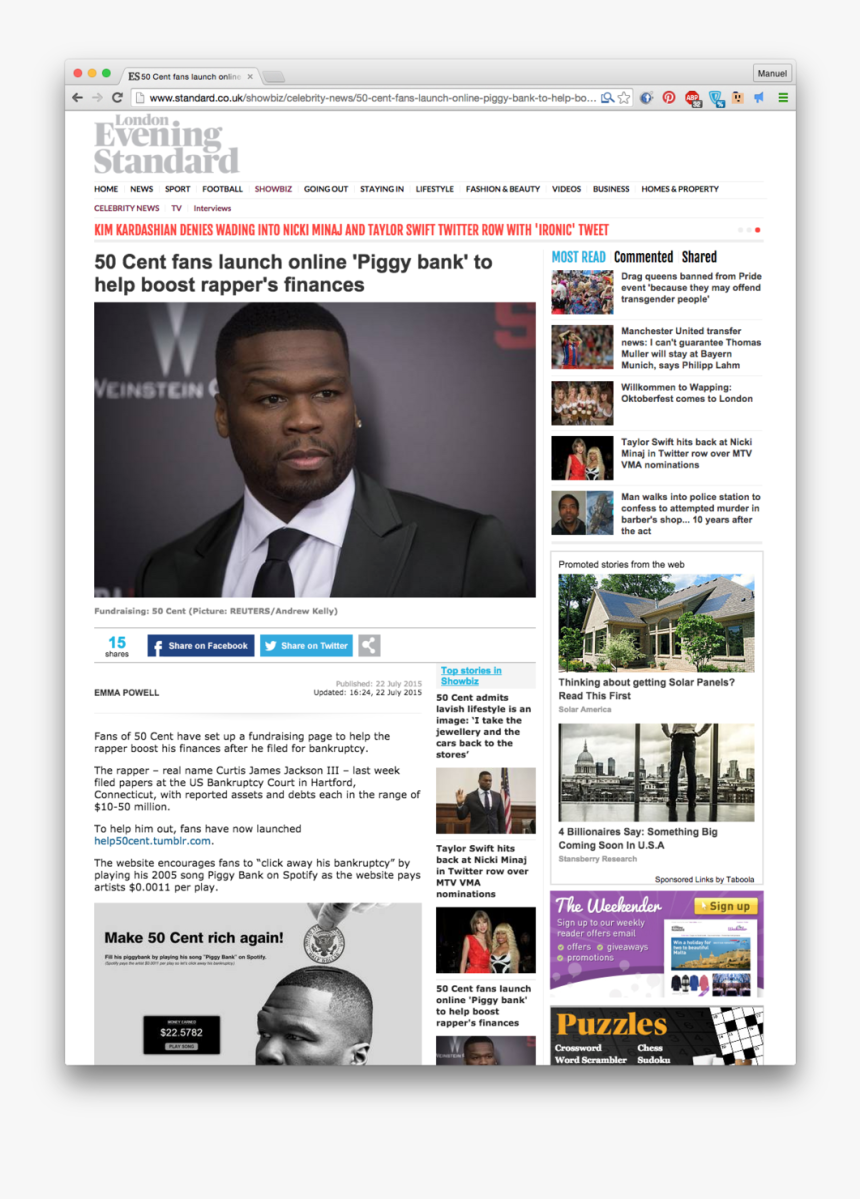 Screen Shot 2015 07 22 At - Online Advertising, HD Png Download, Free Download