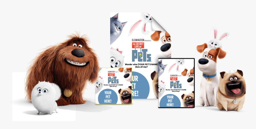 Pets Movie Png - Dogs The Secret Life Of Pets Film, Transparent Png, Free Download