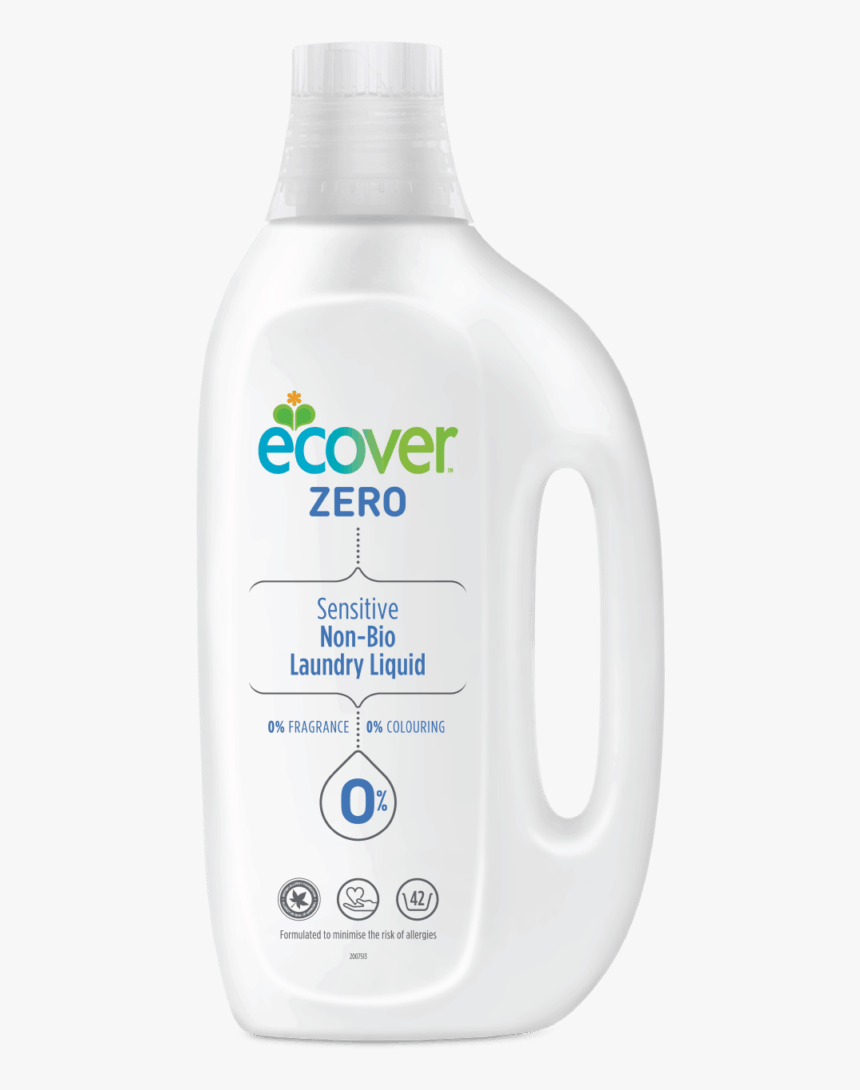 Ecover Zero Laundry Liquid Zero 1.5 L, HD Png Download, Free Download