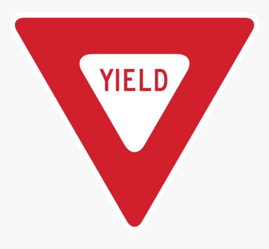 Graphic Design Signs Road American - Yield Sign Dmv, HD Png Download, Free Download