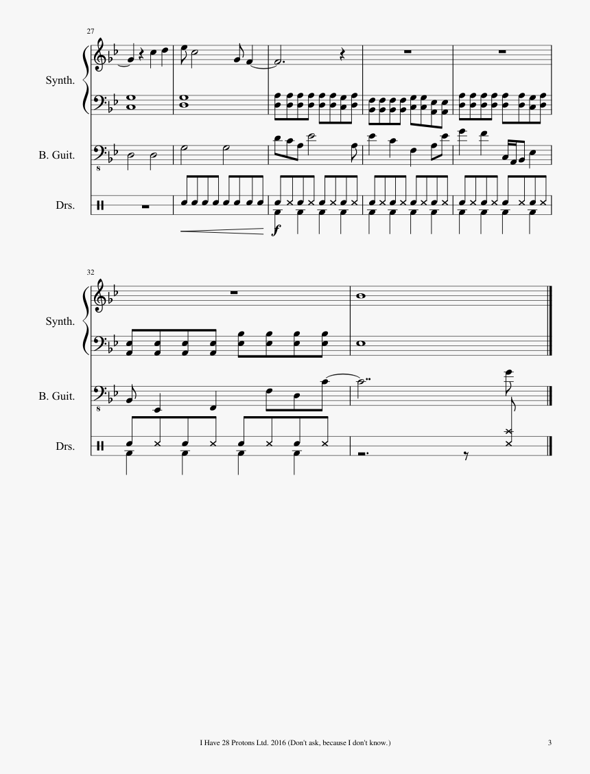 Sheet Music, HD Png Download, Free Download